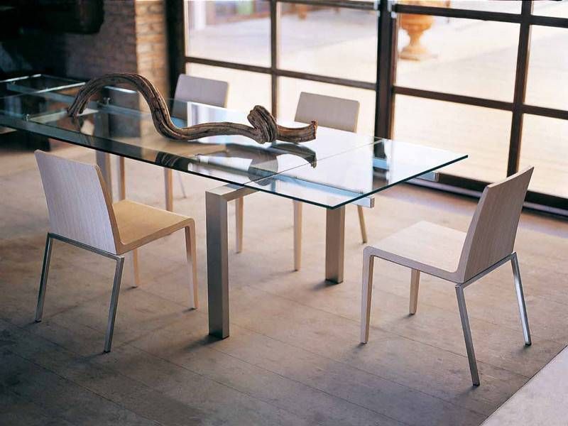 Magic, Pedrali - Table de réunion en verre