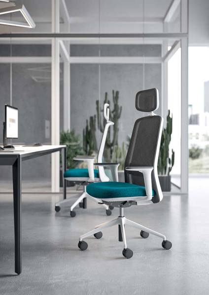 Chaise de bureau opérationnelle & ergonomique 