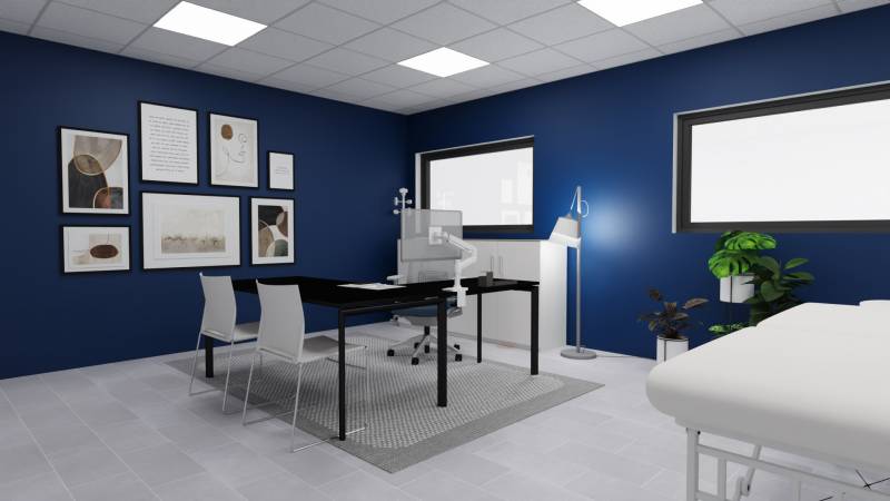 agencement bureau médical décoration marseille