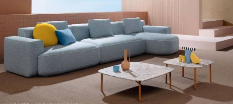 Canapé Jeff de Pedrali : Un design contemporain reconfigurable pour des espaces harmonieux