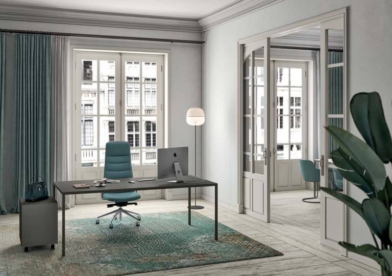Bureau de direction en métal