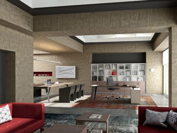 Mobilier de bureau collection PIGRECO par Martex