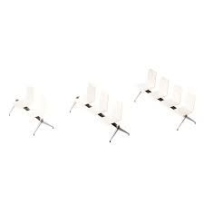 Évasion, Éol - Chaises poutres résistantes et design pour salle d'accueil