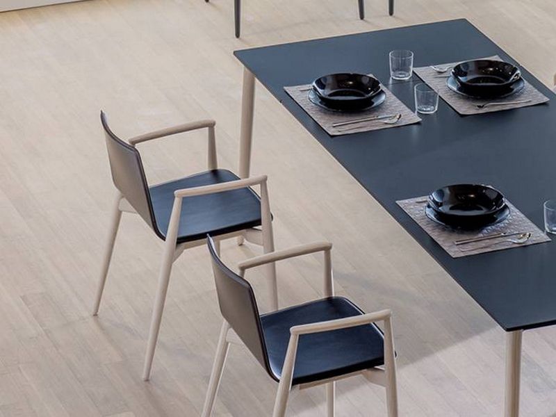 Collection MALMÖ, Pedrali - Assises larges en bois