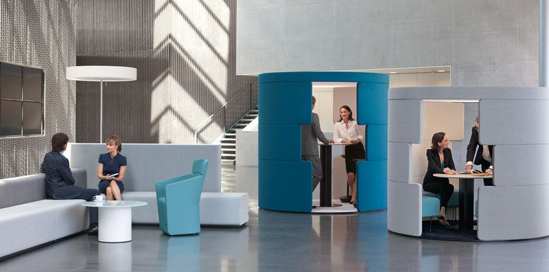 PARCS - Toguna couleur bleu - Espaces collaboratifs