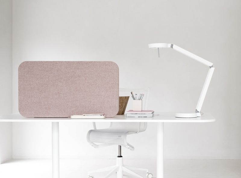 séparateur acoustique tissu coloré - aubagne
